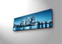 Wallity Lienzo Decorativo Iluminado con LEDs Multicolor 30x90 cm
